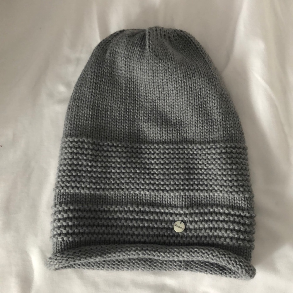 grey modena beanie hat